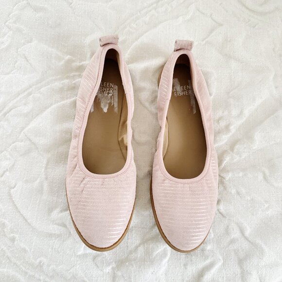 Eileen Fisher Notion Ballet Flat Size 7.5 New - Picture 3 of 5